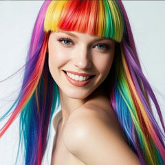 HAIOLORPRO palette couleurs cheveux: blond, rouge, rose, bleu, pratique et polyvalente.