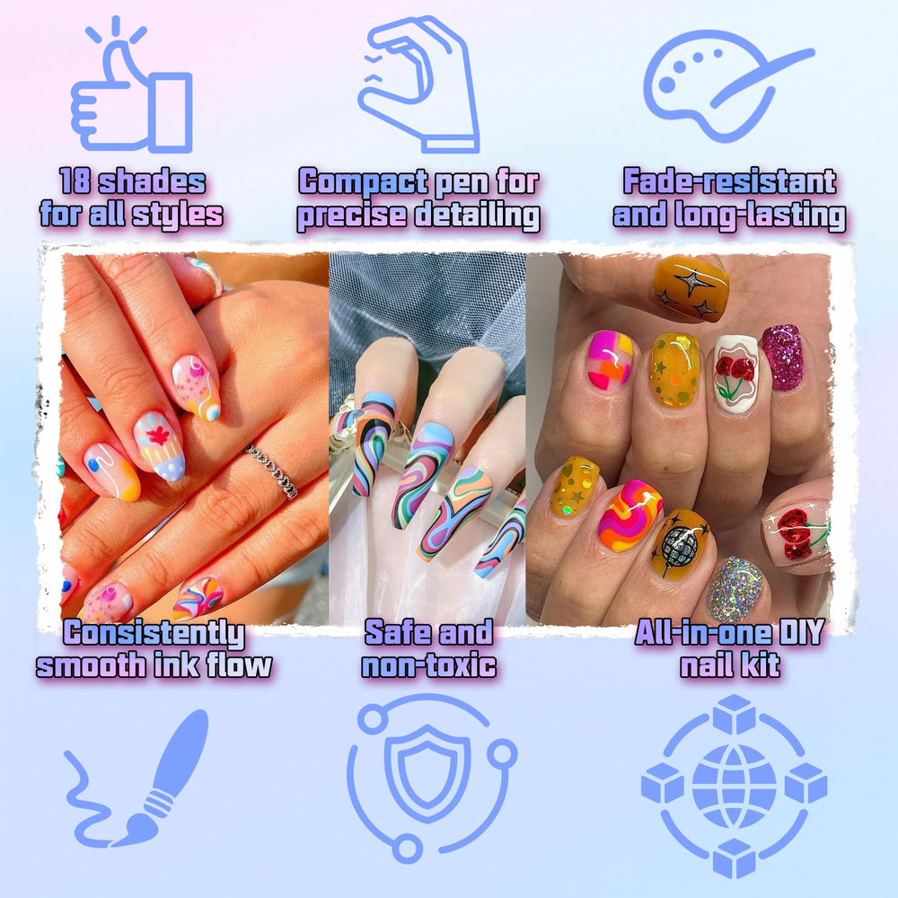 HAIOLORPRO stylo ongles usage maison et salon