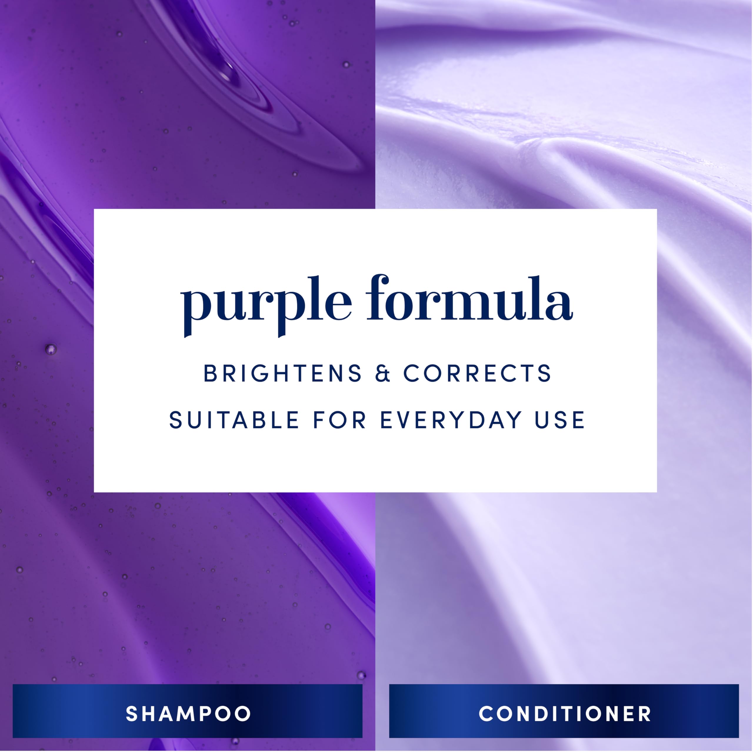 Hair Biology shampoo argent : brillance accrue et neutralisation délicate du brassage.