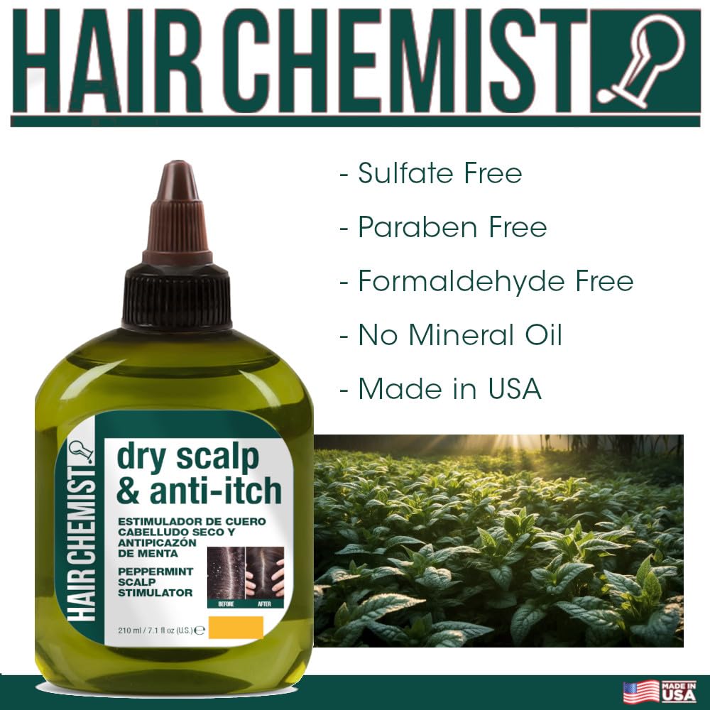 Hair Chemist - Application facile rend le soin du cuir chevelu rapide.