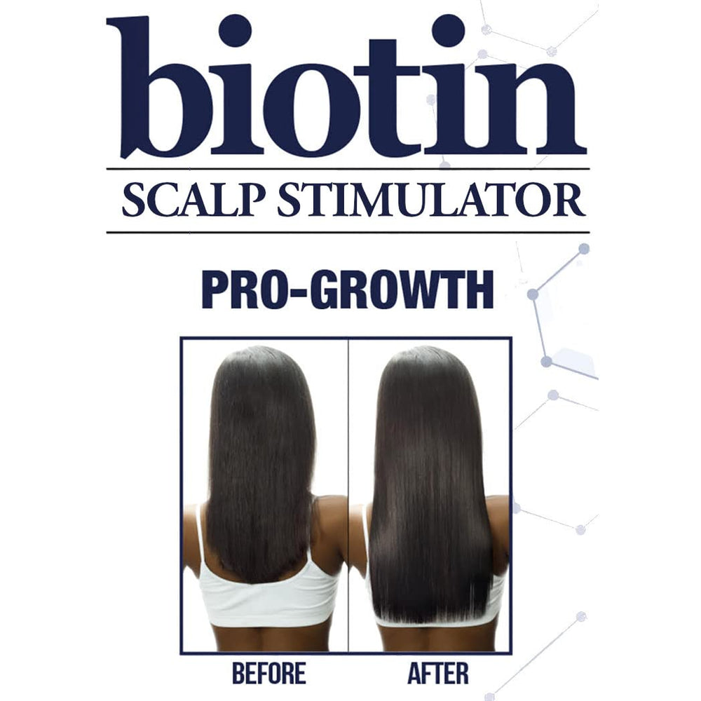 Hair Chemist Biotin Scalp Stimulator — emballage soigné, produit conçu pour la stimulation du cuir chevelu.