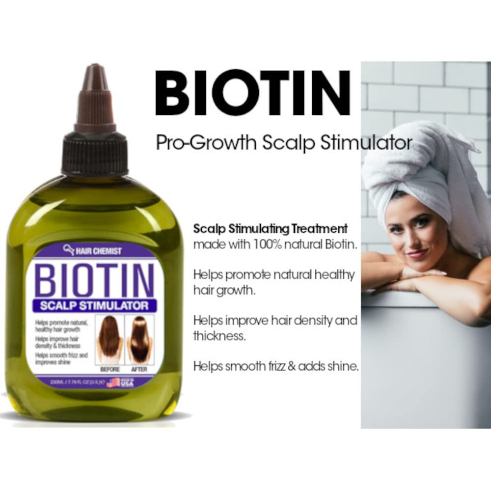 Hair Chemist Biotin Scalp Stimulator — serum à appliquer qui nourrit les follicules du cuir chevelu.