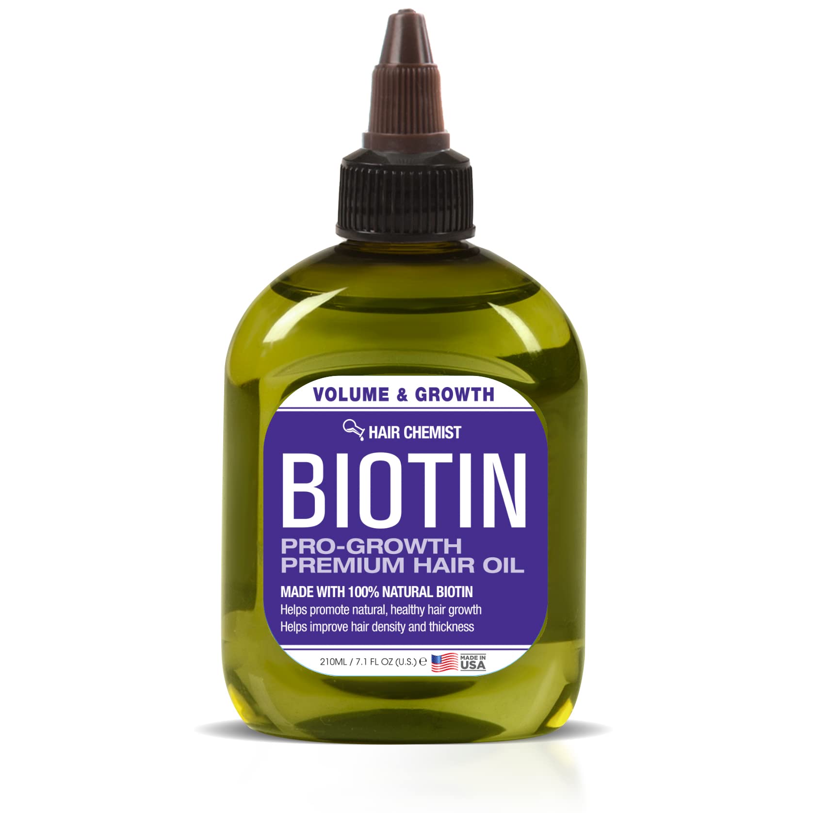 Hair Chemist Biotin Pro-Growth: bouteille légère pour cheveux sains