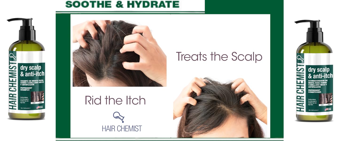 Hair Chemist - Bouteille 7,1 oz: format pratique sans parabènes.