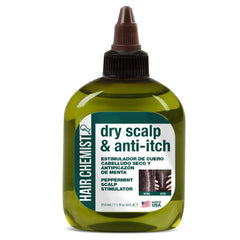 Hair Chemist - Bouteille menthe: stimulant rafraîchissant pour cuir chevelu sec et irrité.