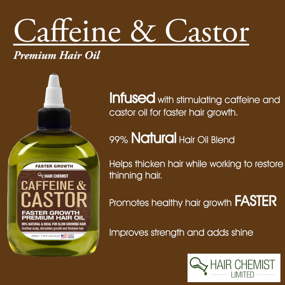 Hair Chemist texture huileuse en gros plan, promesse de soin en profondeur des cheveux.