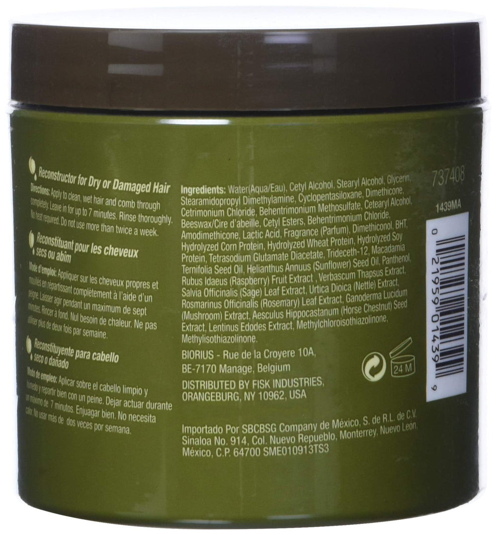 Texture riche du masque Macadamia Deep Repair pour nourrir les cheveux.