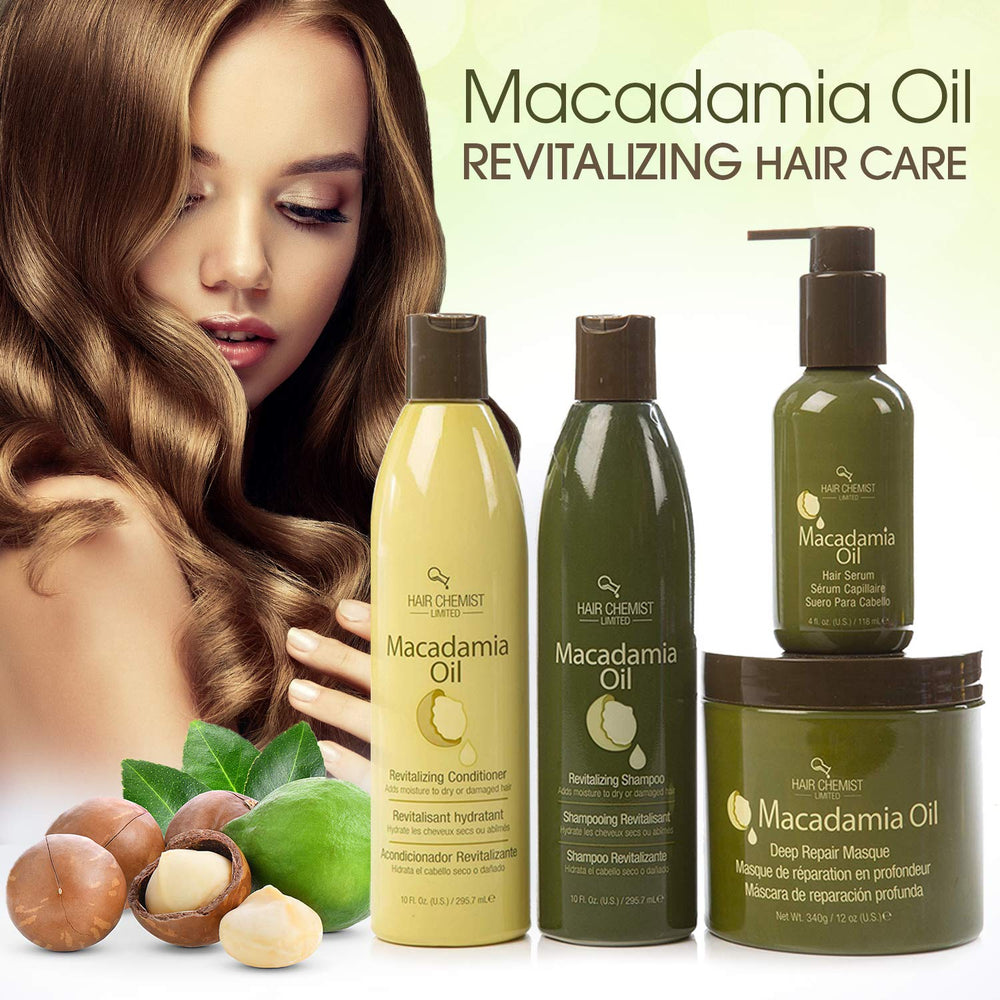 Cheveux brillants et revitalisés après utilisation du masque.
