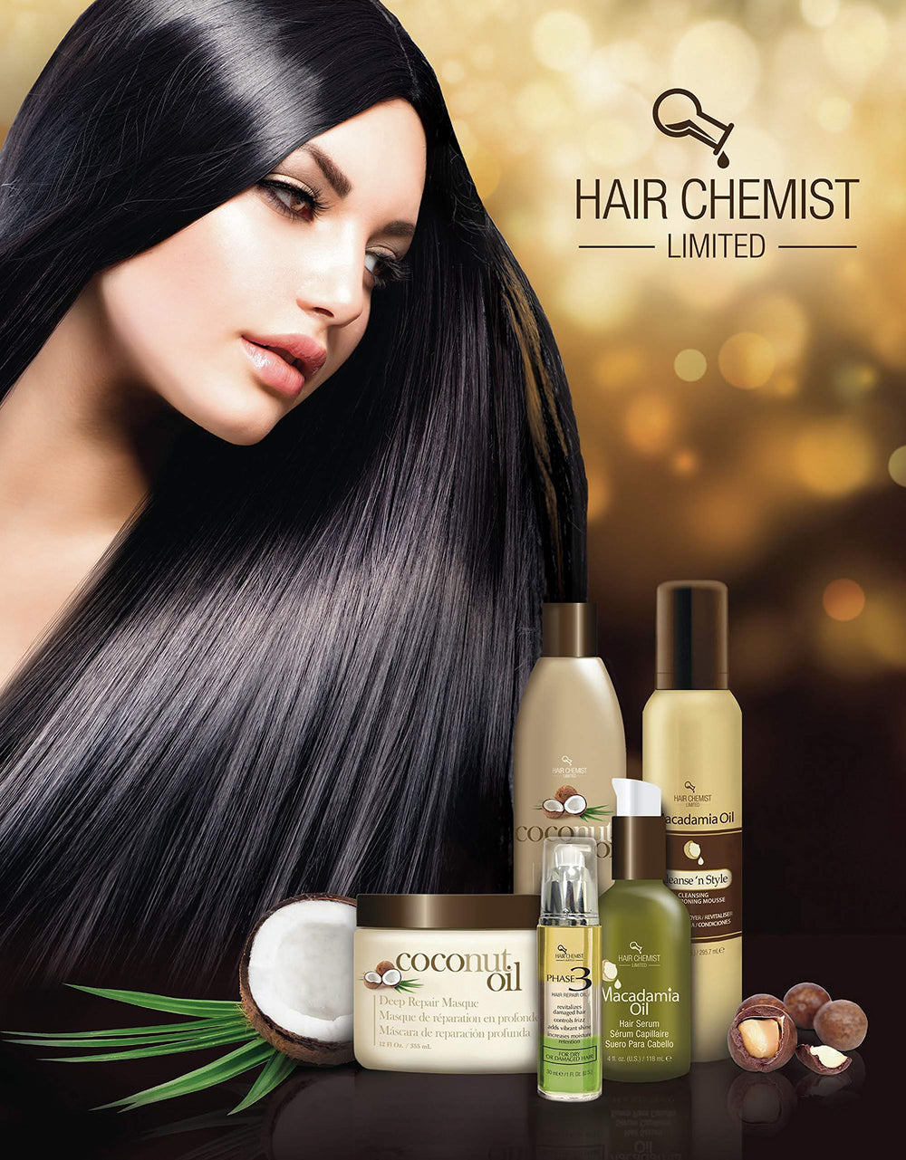 Hair Chemist Masque Huile de Coco, moment spa à domicile.