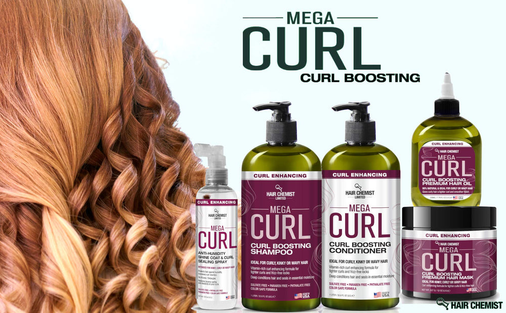 Formulation naturelle avec ingrédients prisés pour cheveux bouclés.