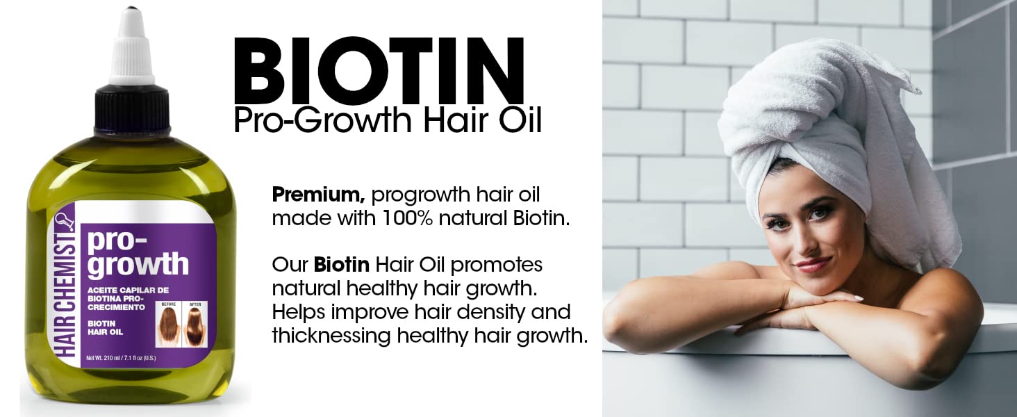 Hair Chemist Pro-Growth: cuir chevelu nourri pour une apparence saine.