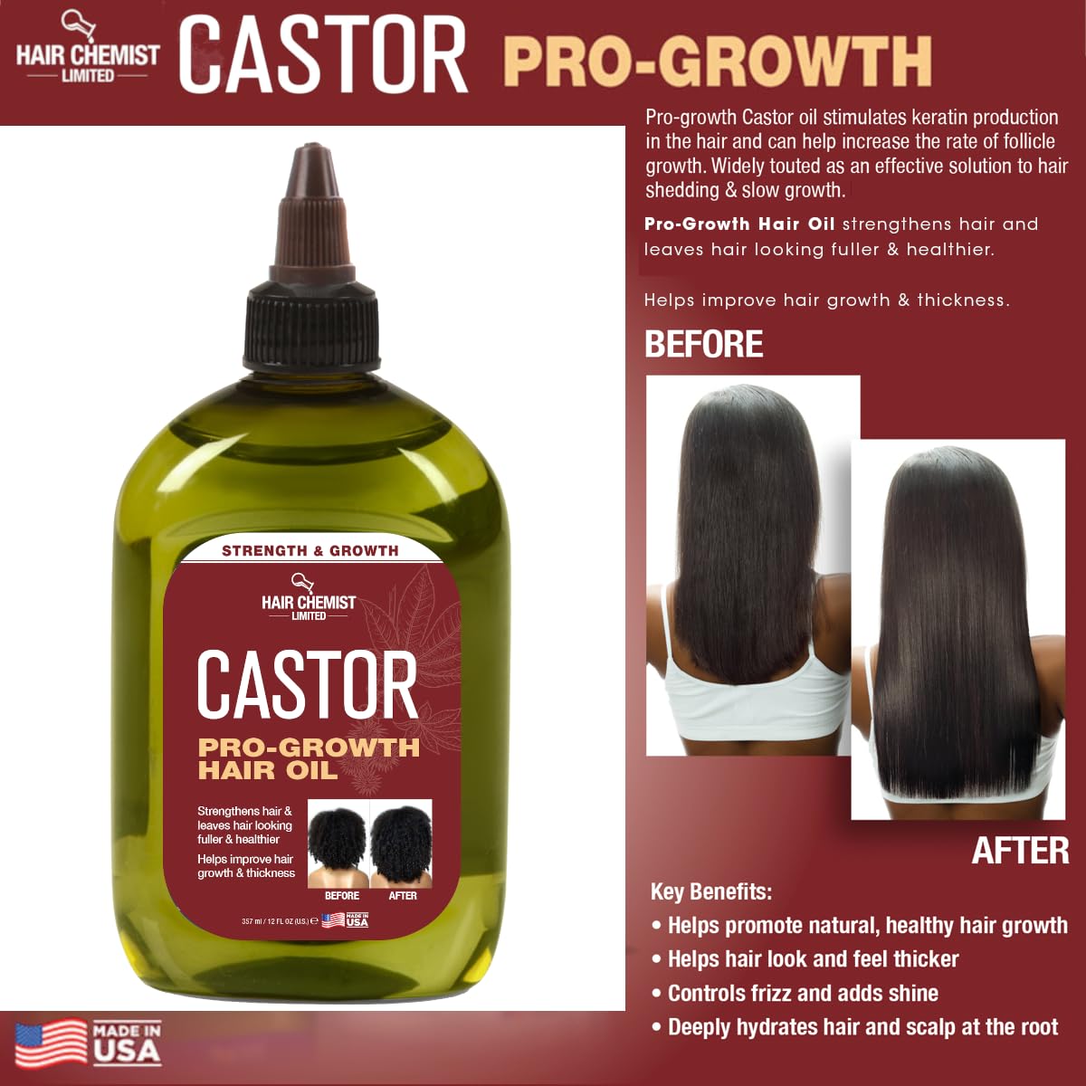 Hair Chemist Pro-Croissance massage-cuir-chevelu montre une séance de massage revitalisante.