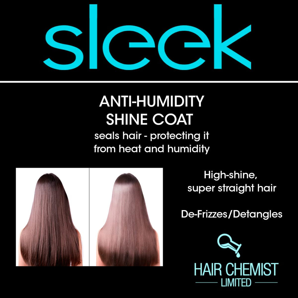 Hair Chemist Sleek protection chaleur et humidite, fini durable.