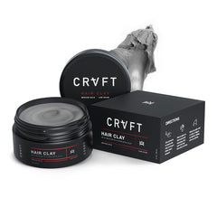 CRVFT Argile capillaire dans son pot, fini mat et texture naturelle.