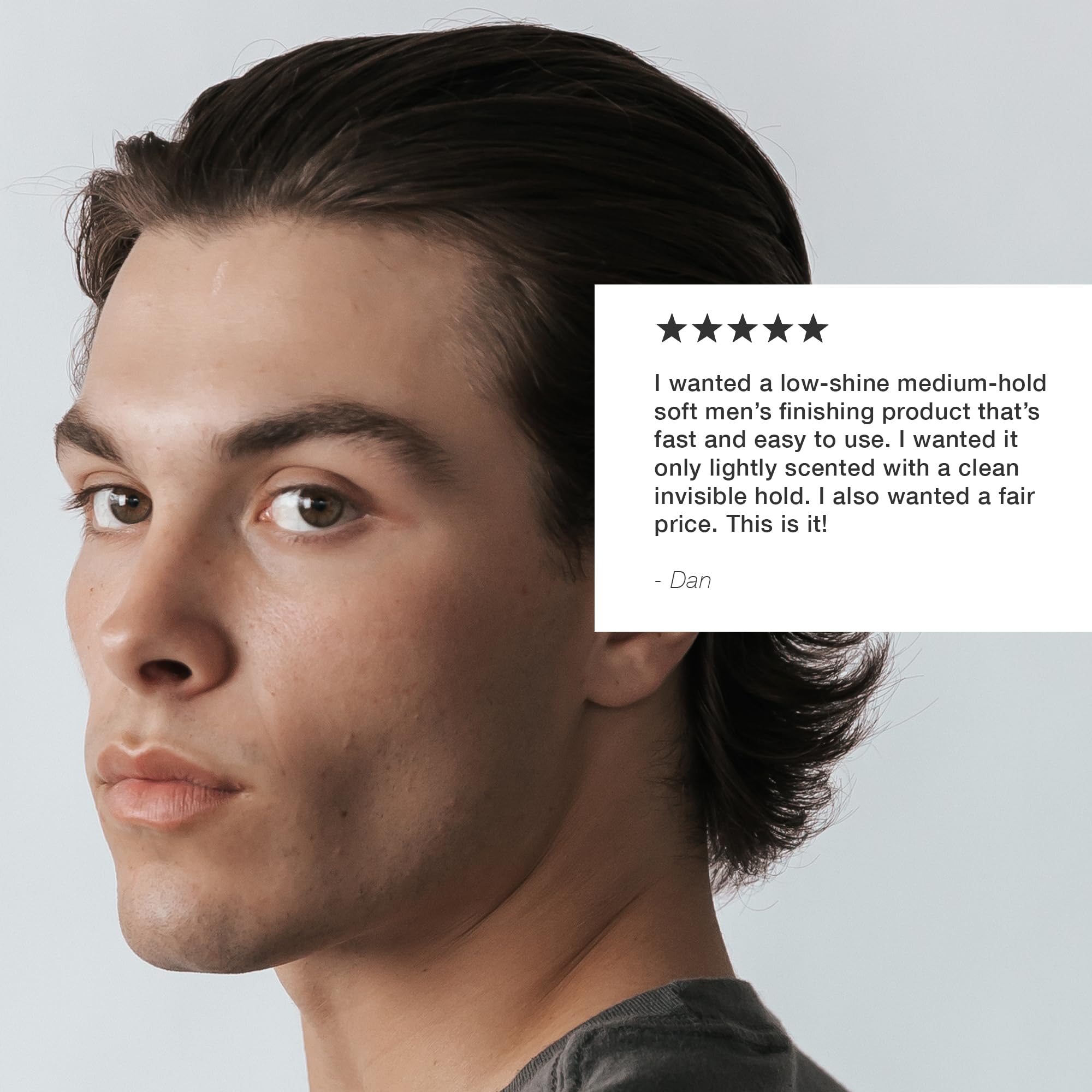 Hair Craft Co. CRVFT Gel Pomade: pose nette et claire pour un look structuré.