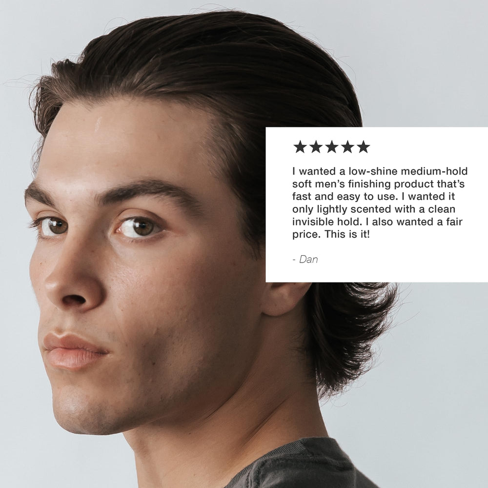 Hair Craft Co. CRVFT Gel Pomade: pose nette et claire pour un look structuré.