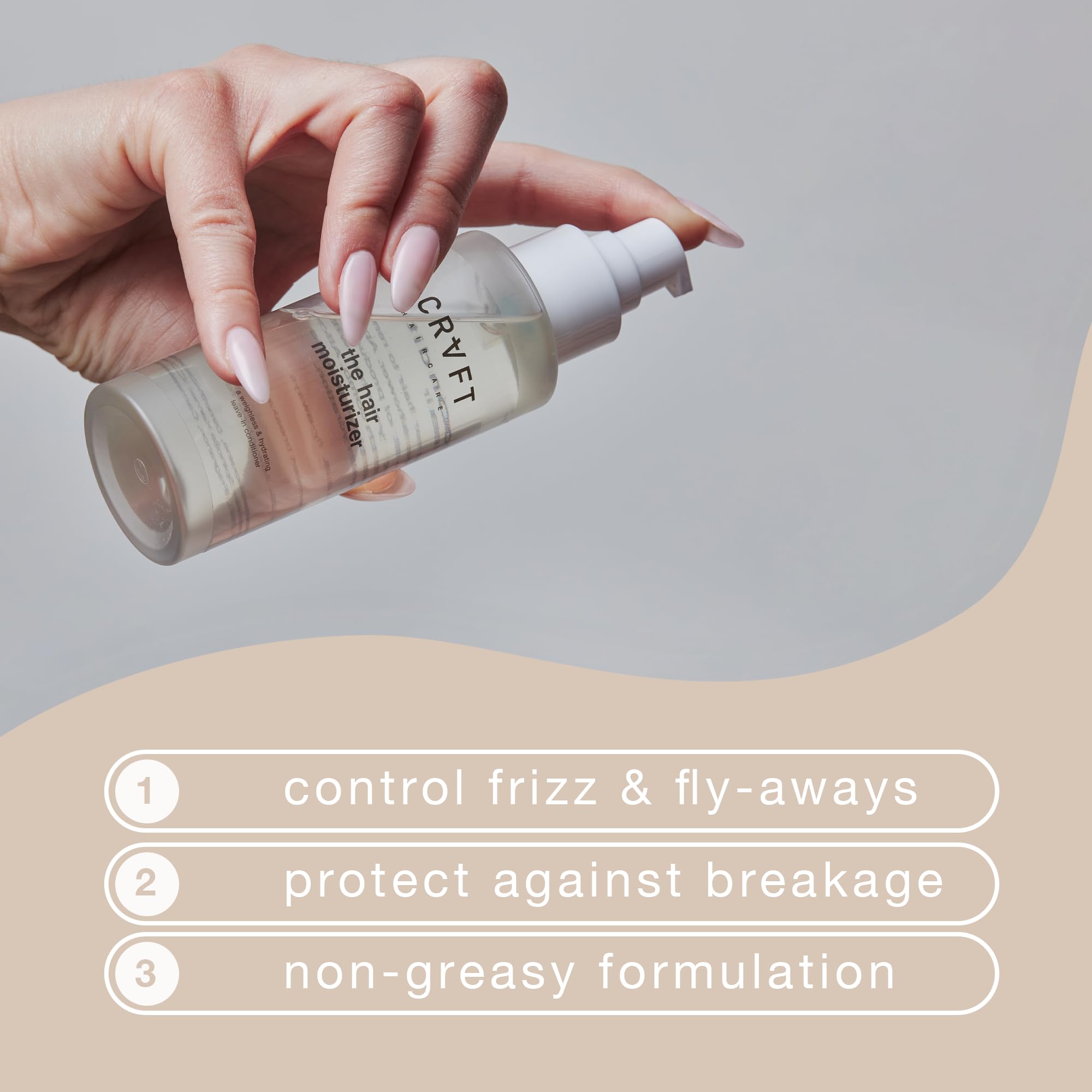 CRVFT: sérum argan nourrissant pour cheveux secs et abîmés.