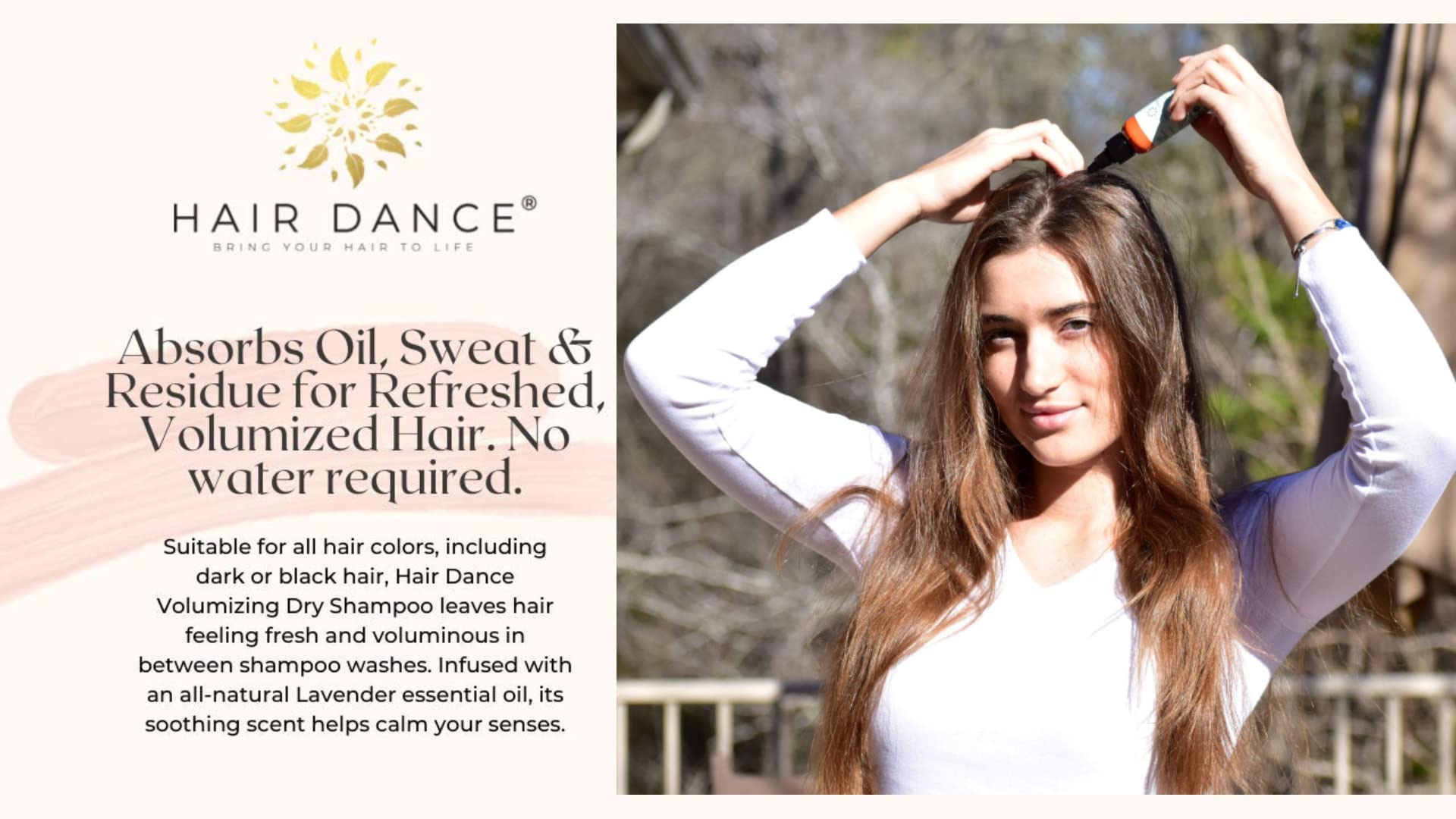 Hair Dance Absorption Exces Sebum: absorption efficace de l’excès.