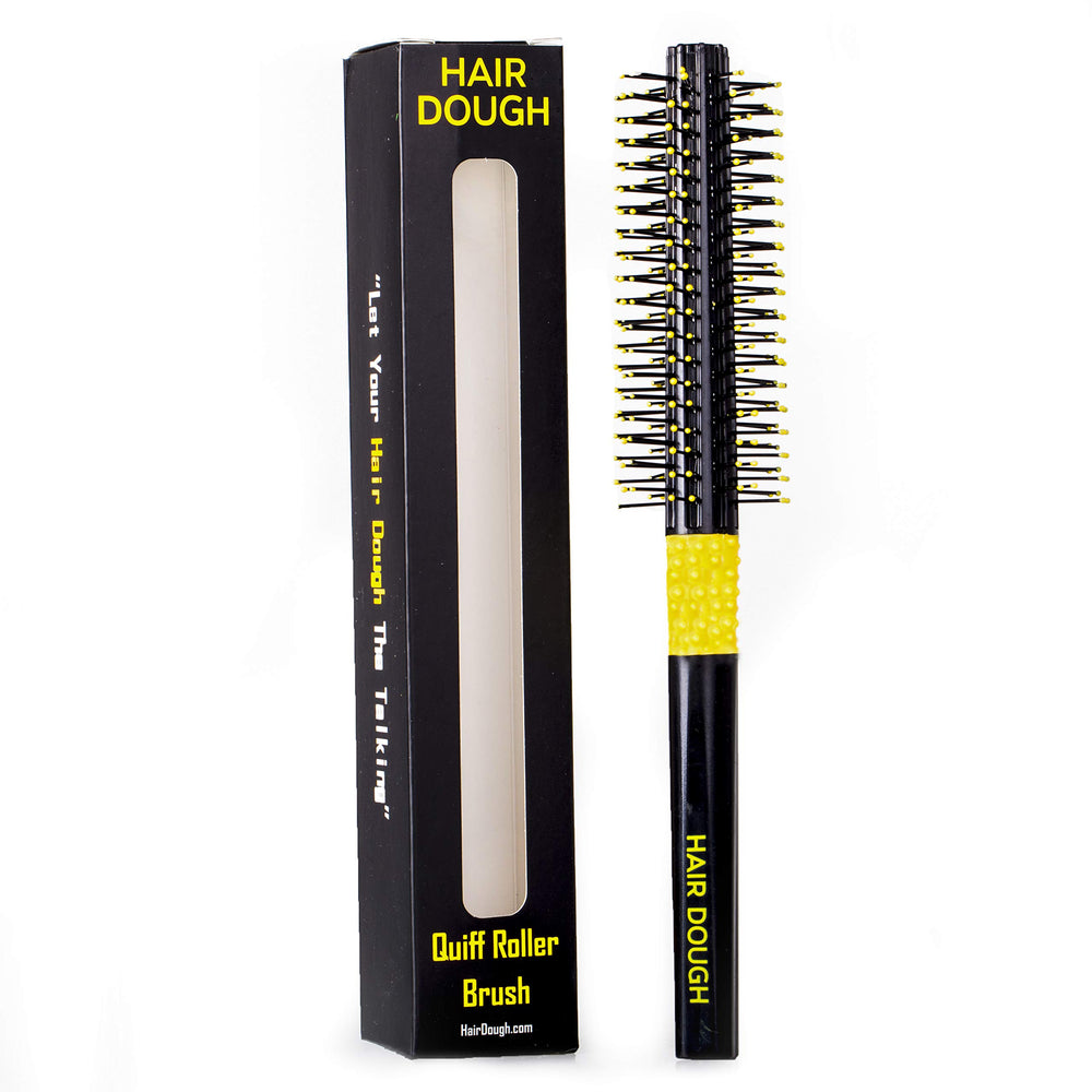 Hair Dough Quiff Roller Round Brush – volume instantané pour cheveux courts
