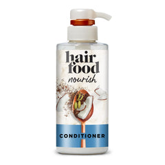 Hair Food Coconut Milk Chai Spice conditioner bottle pour for nourished hair