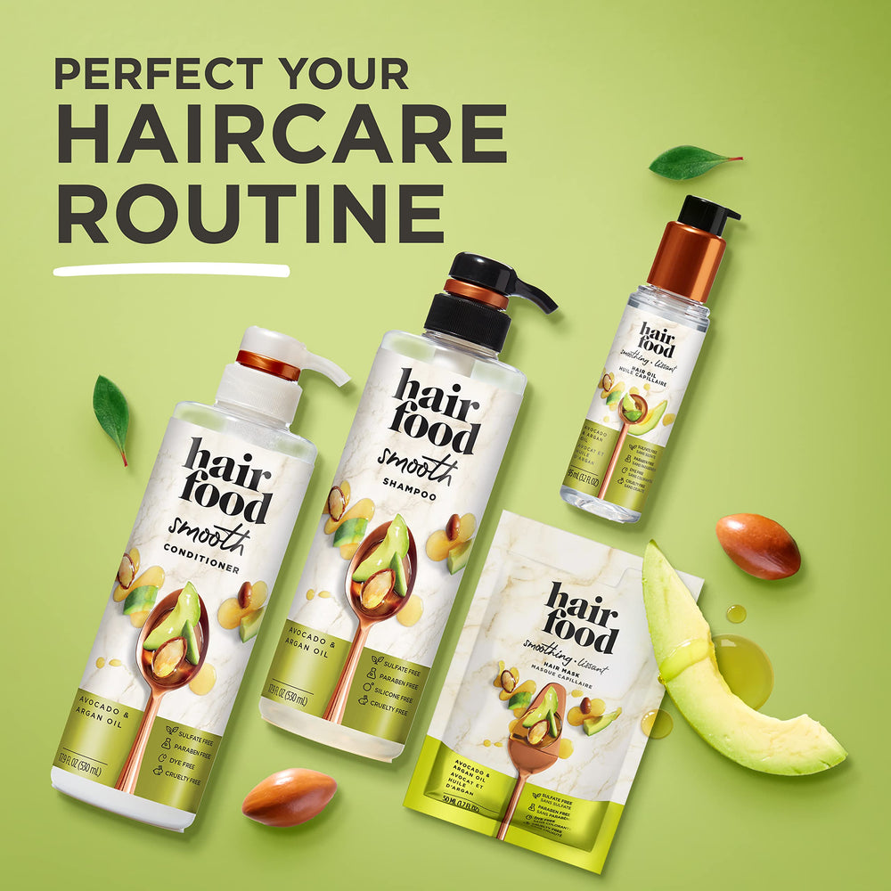 Hair Food Shampoing Avocat Argane – adapté à la routine capillaire quotidienne