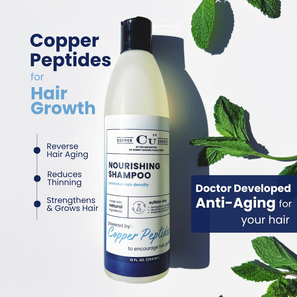 Texture mousse riche du shampooing Cuivre Chimiste.