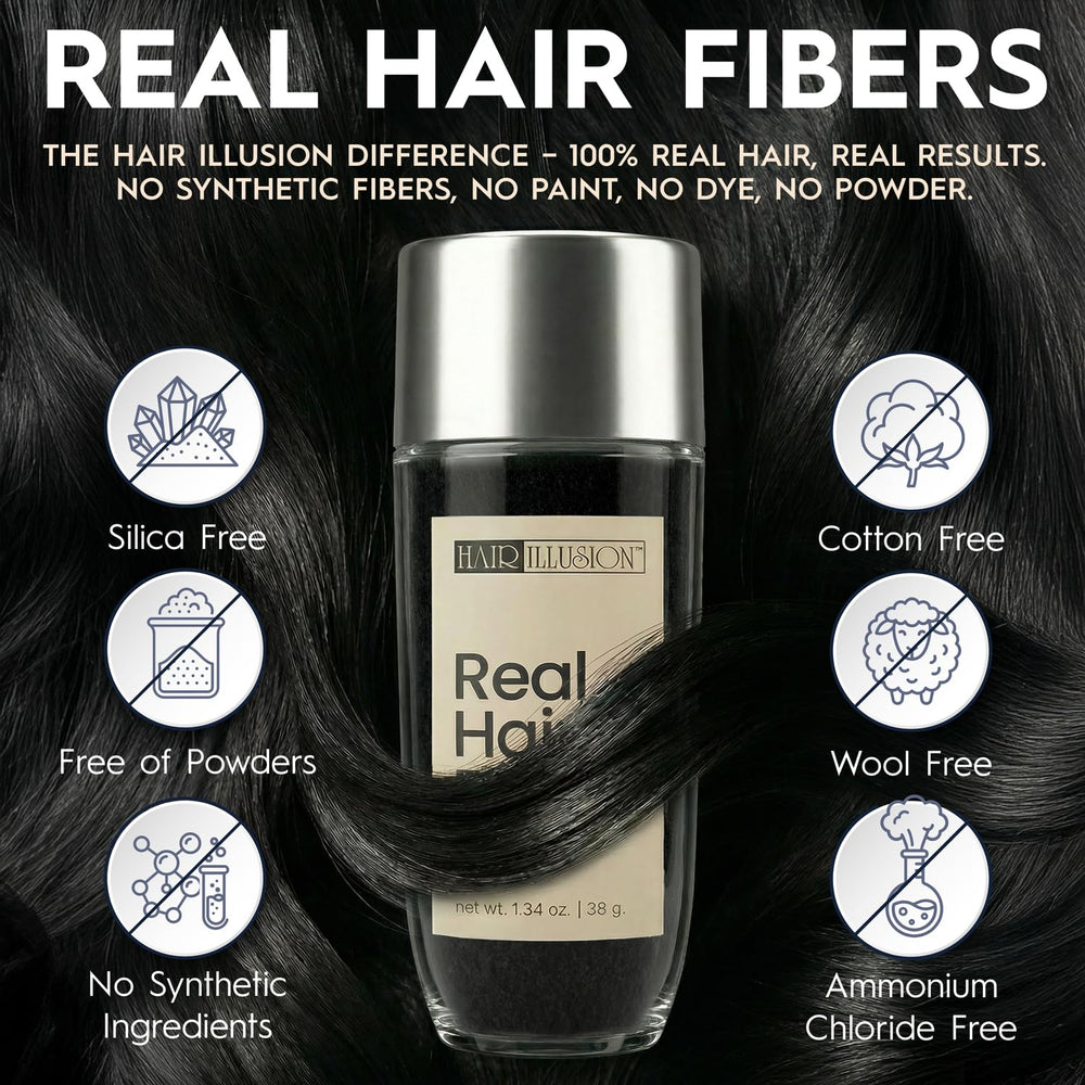 Hair Illusion apparence dense et naturelle du cuir chevelu sans artifices.