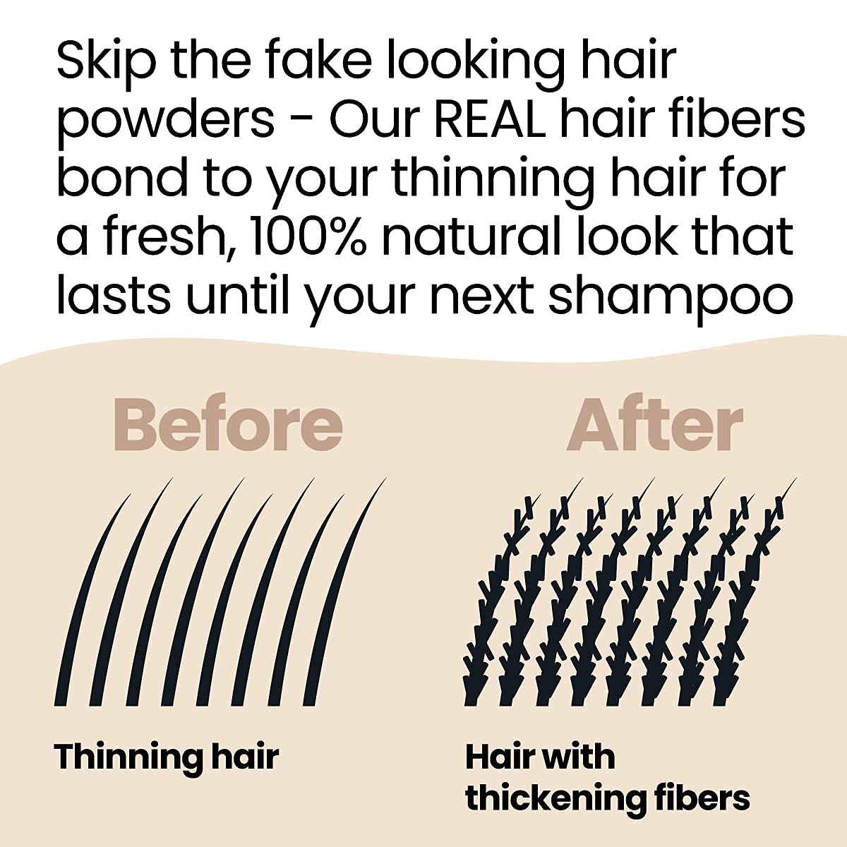 Teinte proche des cheveux avec Hair Illusion Noir Jet