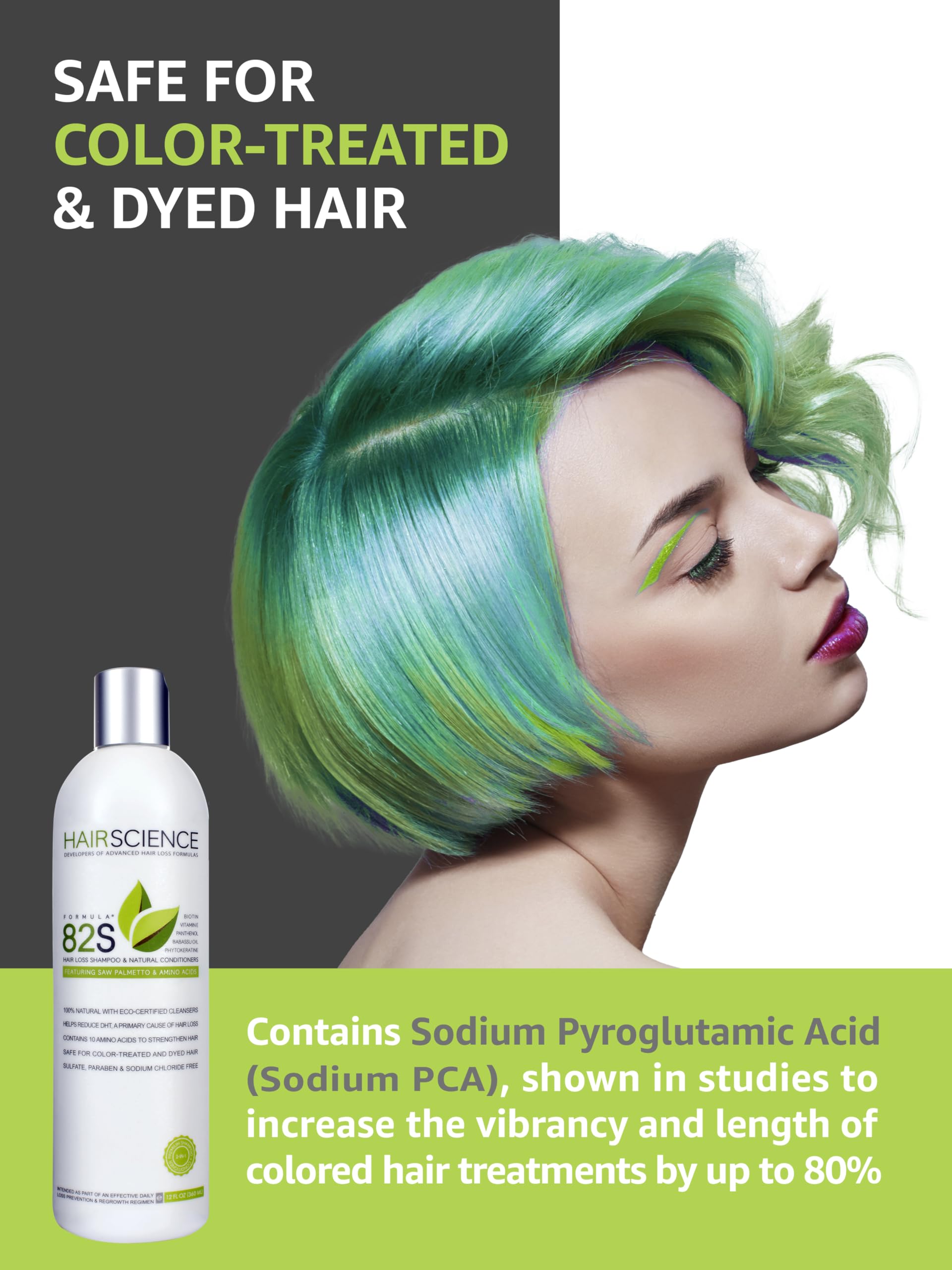 Utilisation quotidienne sans sulfates pour tous types de cheveux