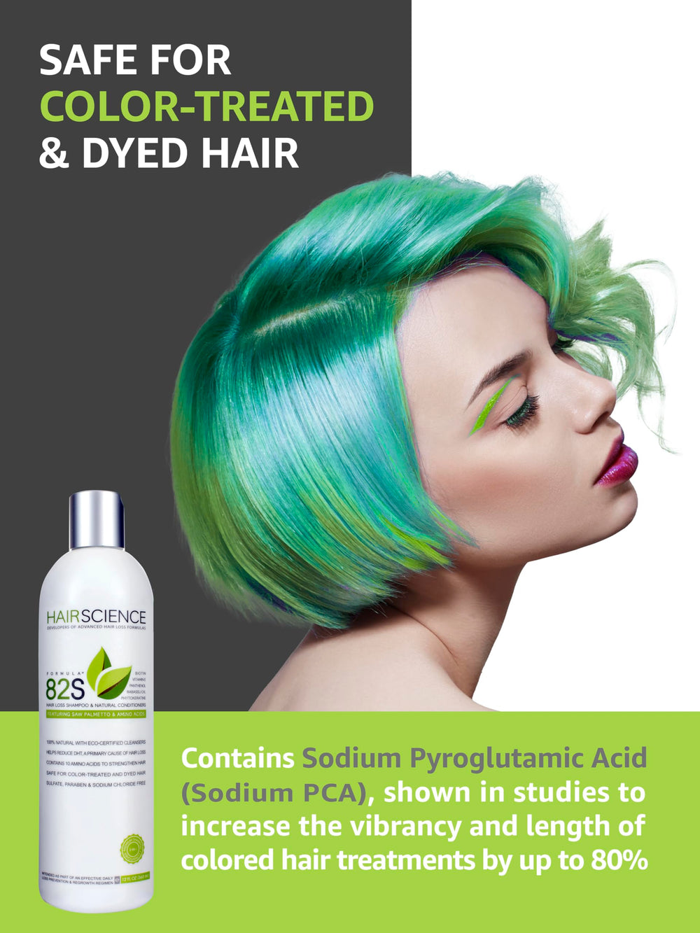Utilisation quotidienne sans sulfates pour tous types de cheveux