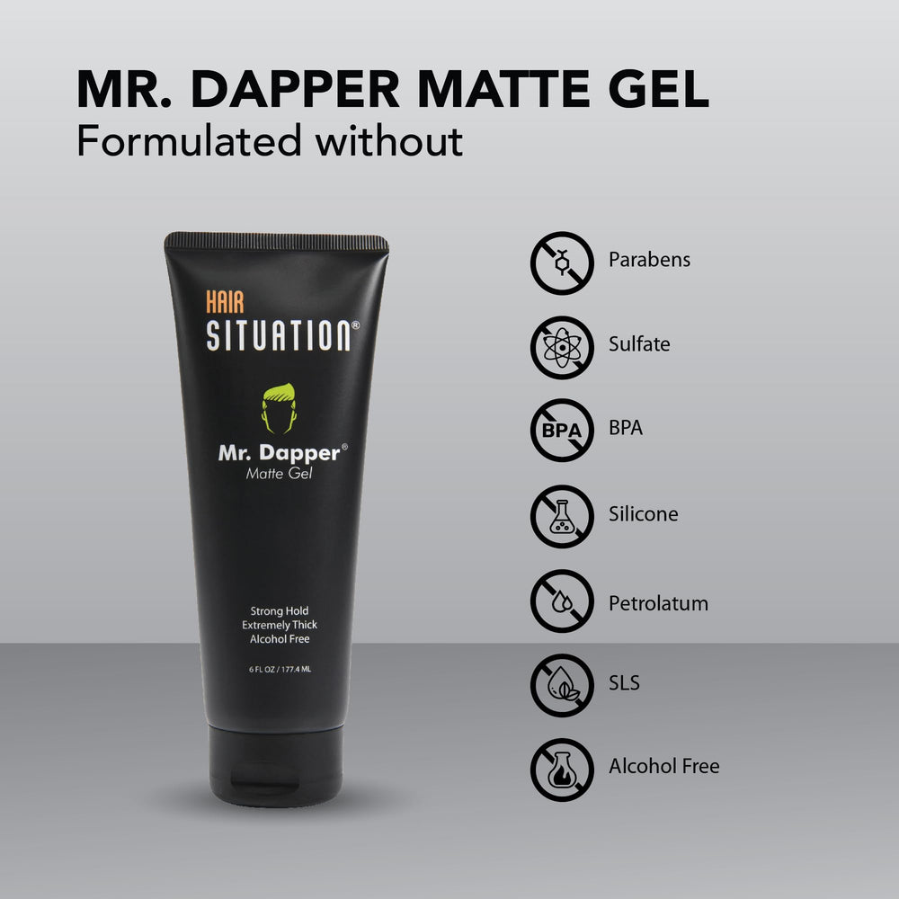 Hair Situation Mr. Dapper – gel sans résidu et fini naturel