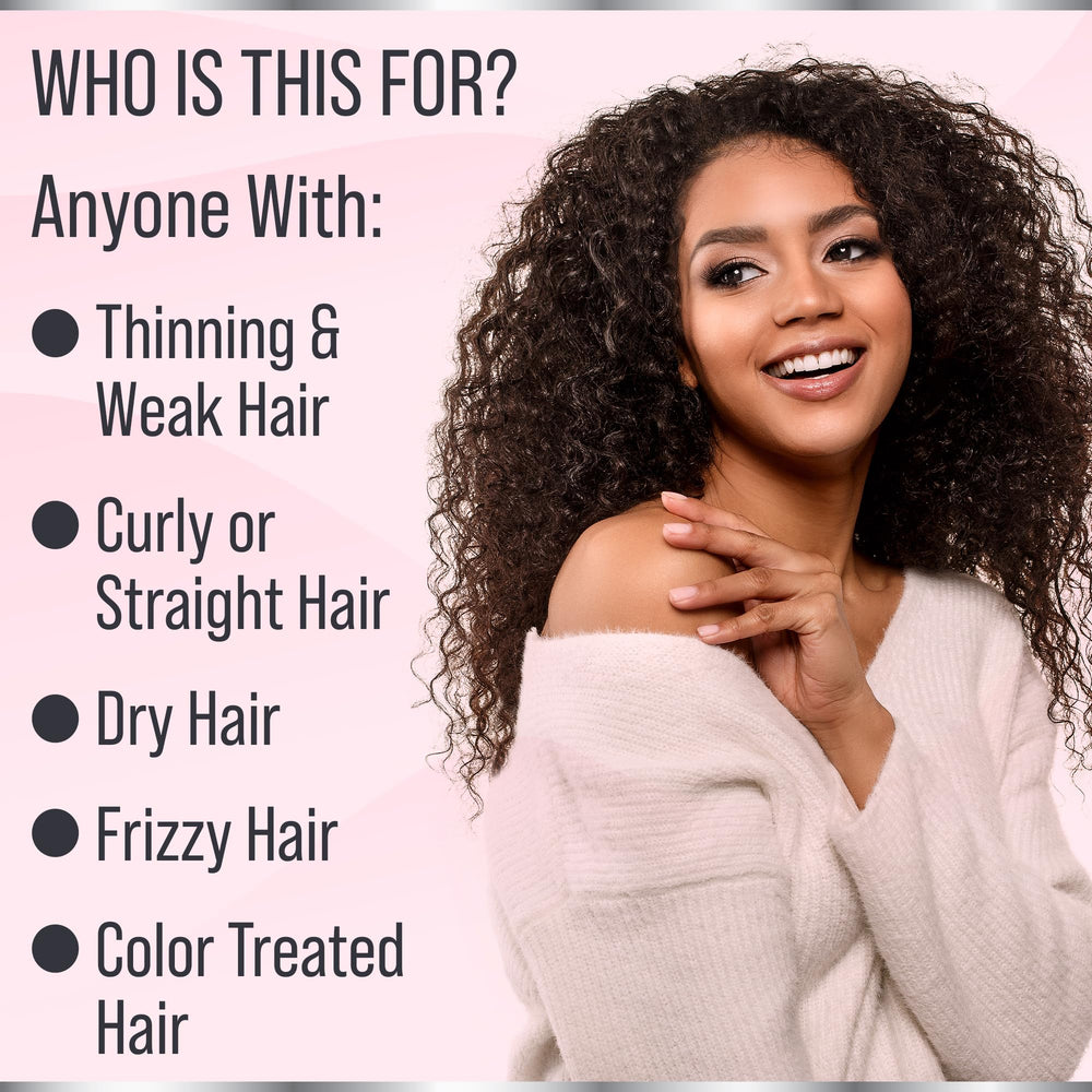 Hair Thickness Maximizer cheveux plus forts et brillants après utilisation