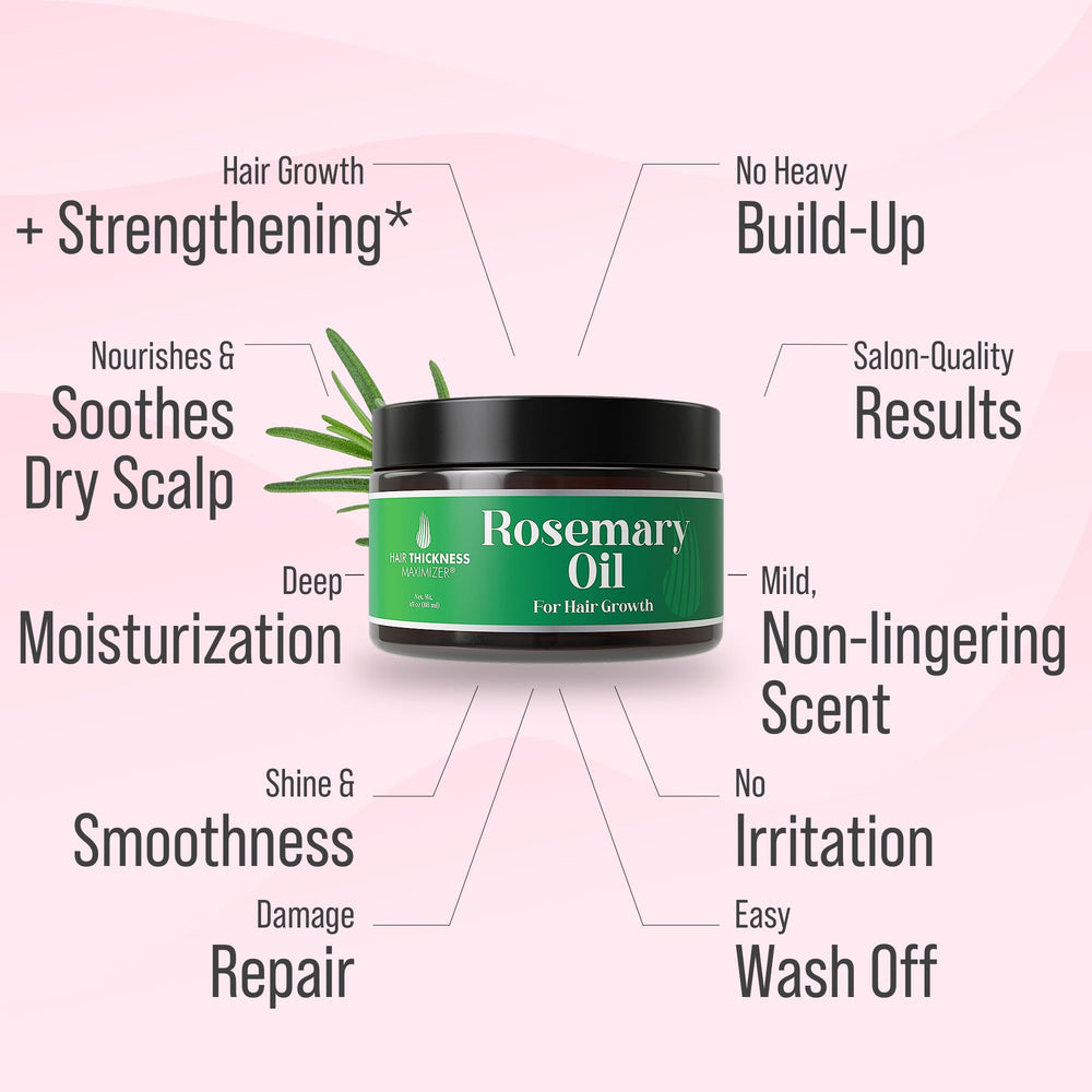 Hair Thickness Maximizer masque romarin pour cheveux secs et abîmés