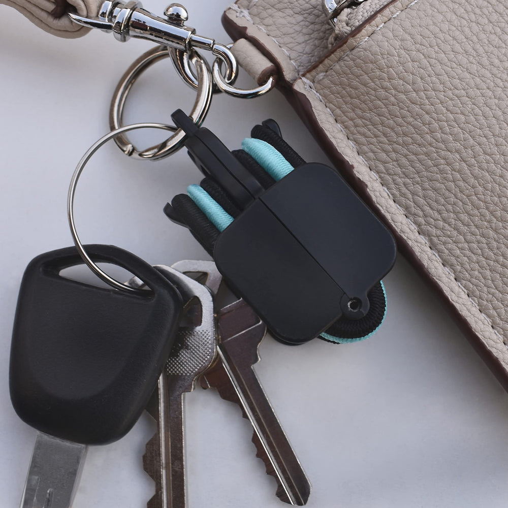 Hair Tie Hub utilisation en mouvement parfait pour sport et voyages
