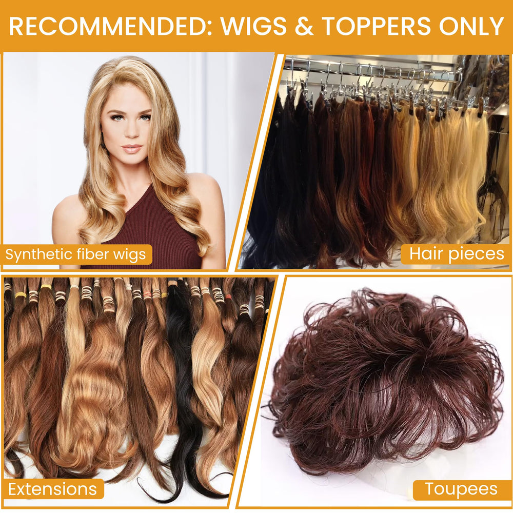Hair u wear anti-frisottis-perruque: aide à maîtriser les mèches rebelles sans effort.