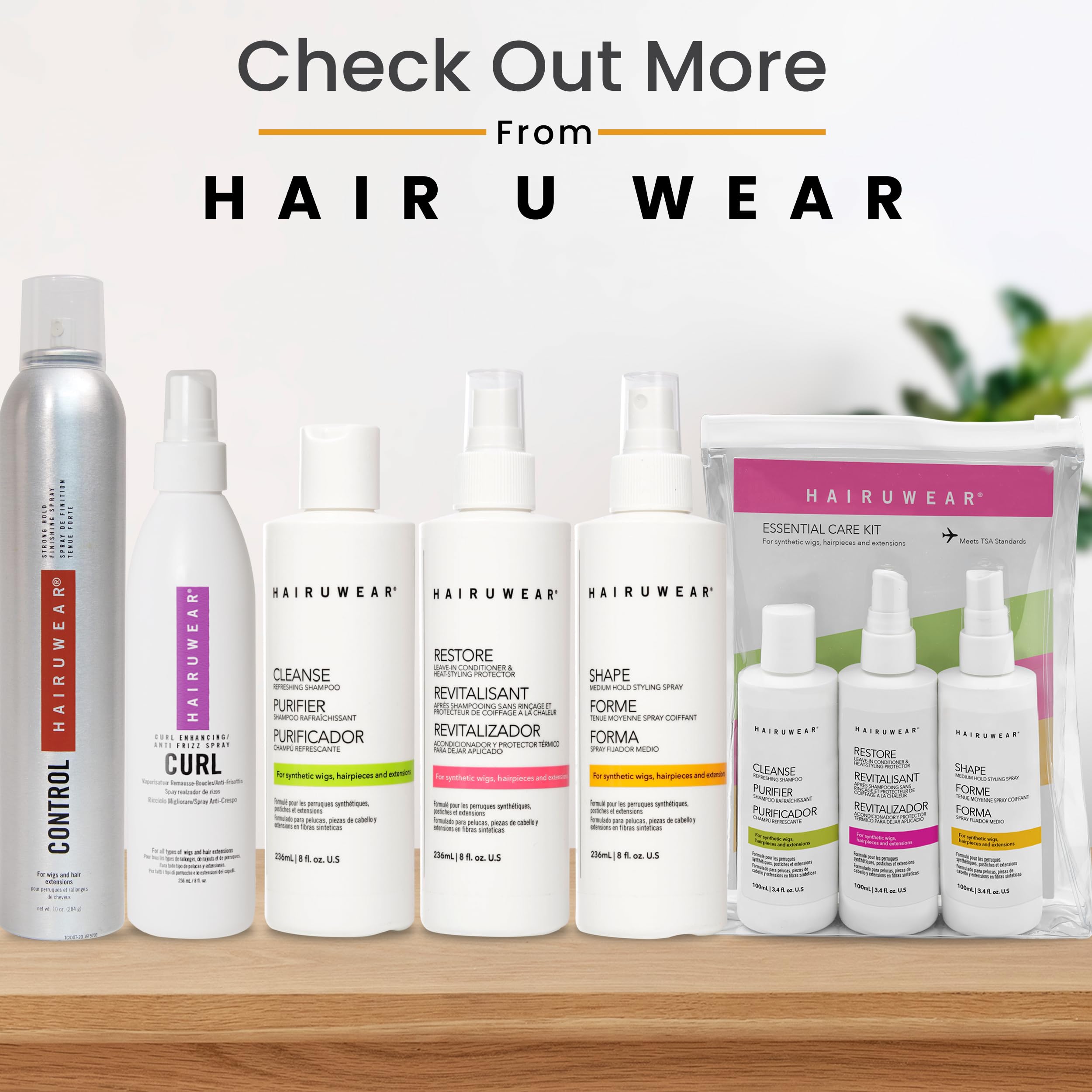 Hair u wear bien-etre-coiffage-perruque: entretien et apparence constants lors d'événements.