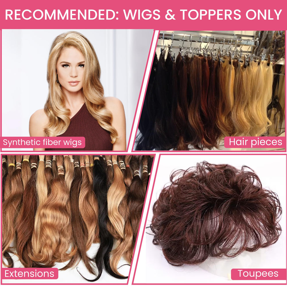 Hair u wear Raquel Welch spray thermoprotecteur pour cheveux synthétiques pratique avant le coiffage.