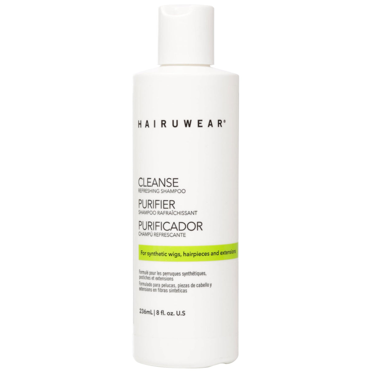Hair U Wear: bouteille de shampoing pour perruque synthétique, nettoyage en douceur