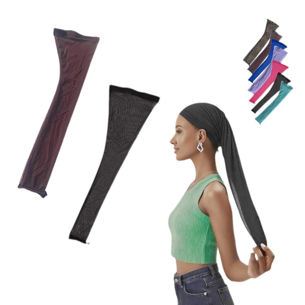 hair-weave-sleeve pour locs et tresses, maintien fiable au quotidien