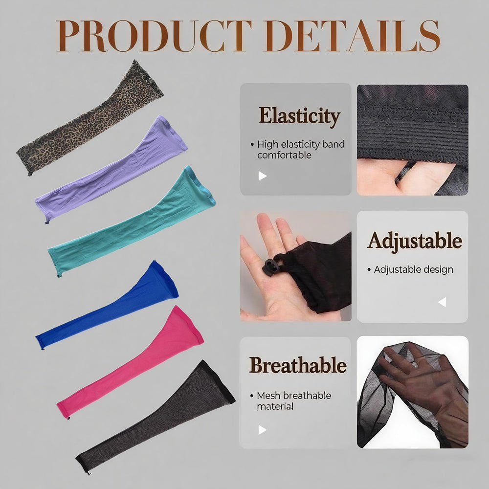 hair-weave-sleeve mesh respirant pour confort durable