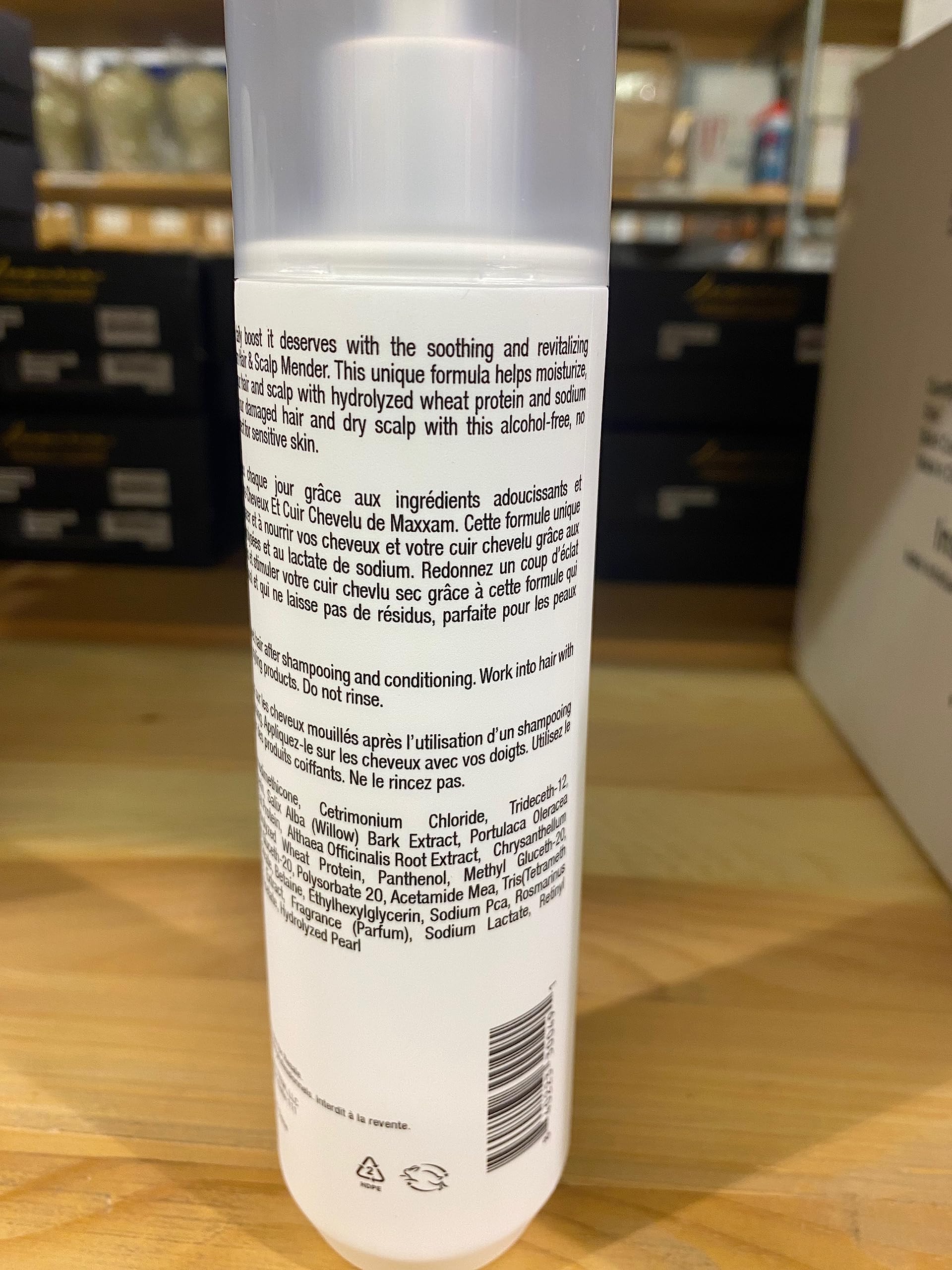Maxxam Hair & Scalp Mender – cheveux après usage paraissent revitalisés