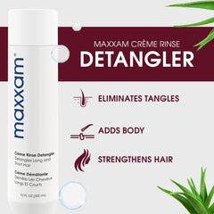 HAIR CLUB Maxxam Crème Démêlant après-shampooing, cheveux plus faciles à démêler.