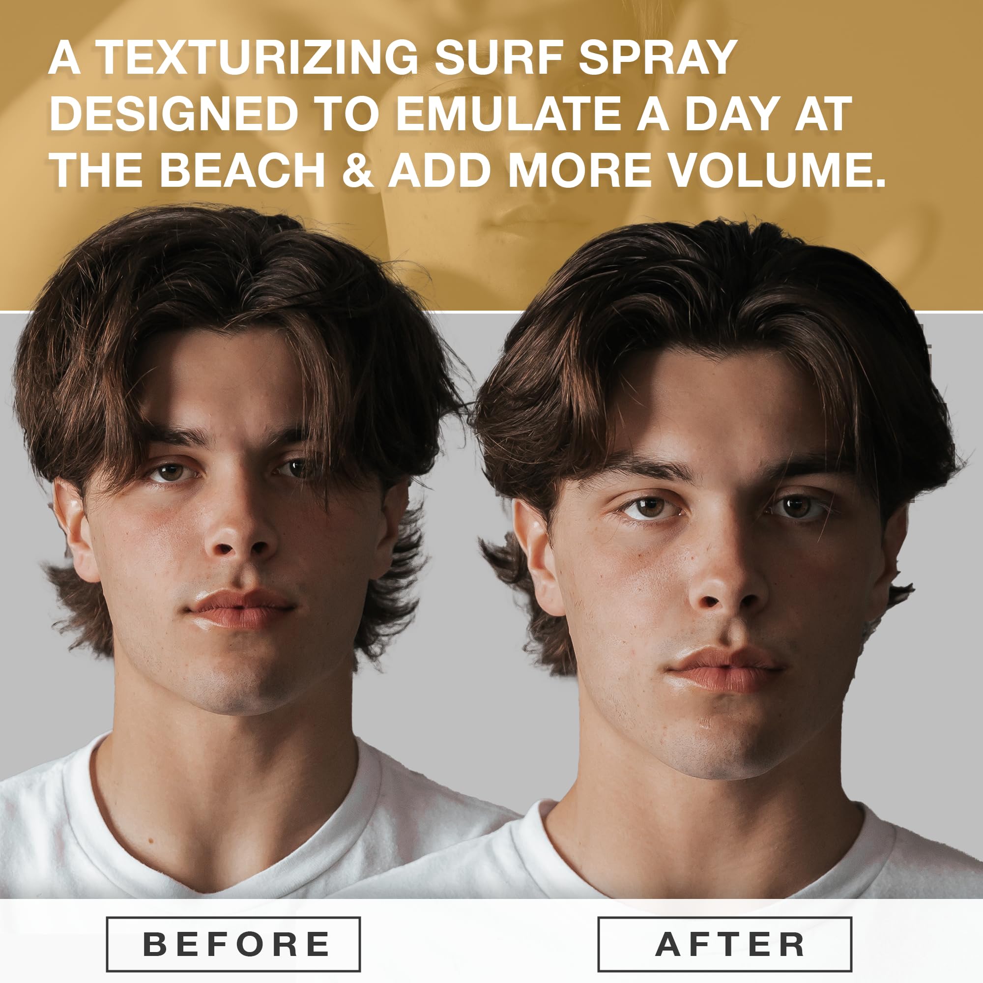 Texture et volume avec CRVFT Spray au sel marin Hair Craft Co.