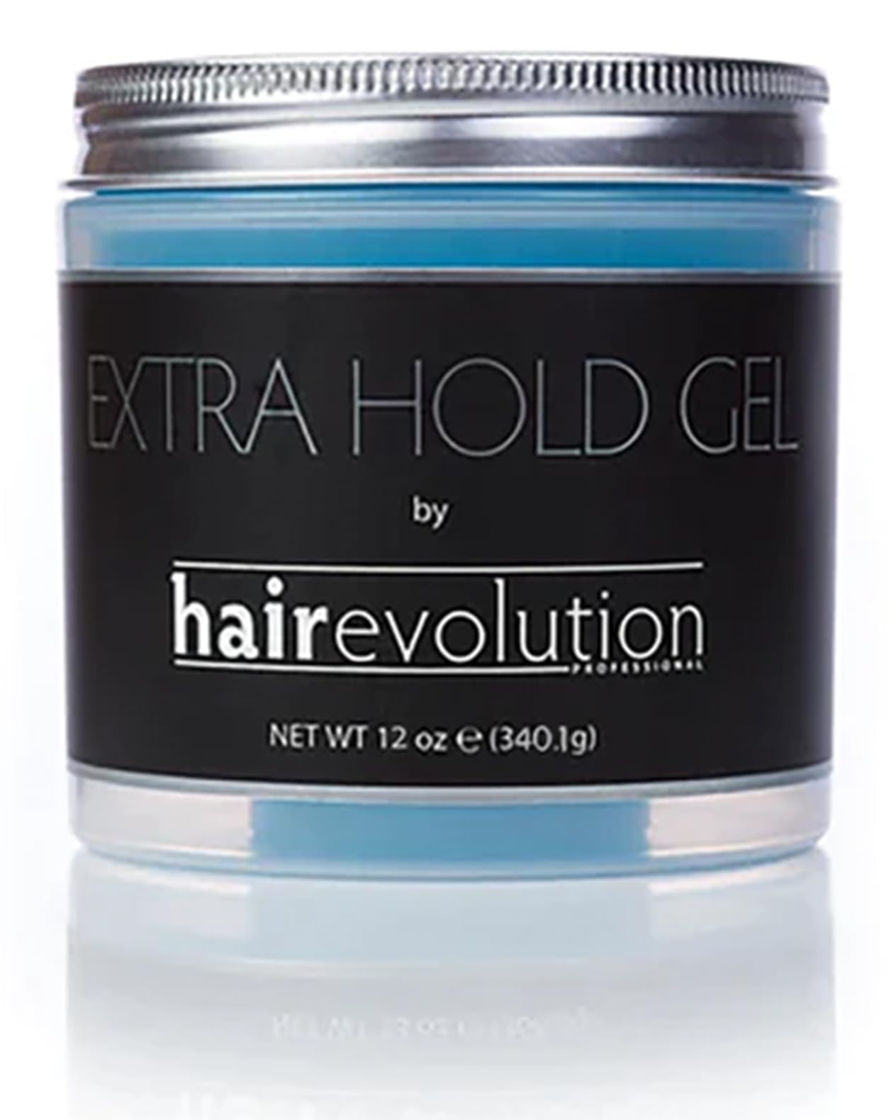 Gel Hairevolution Extra Hold – prise de bouteille et tenue durable.