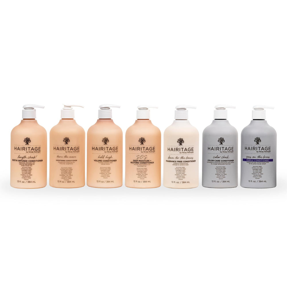 Hairitage conditionneur quotidien - volume et densité potentiels.
