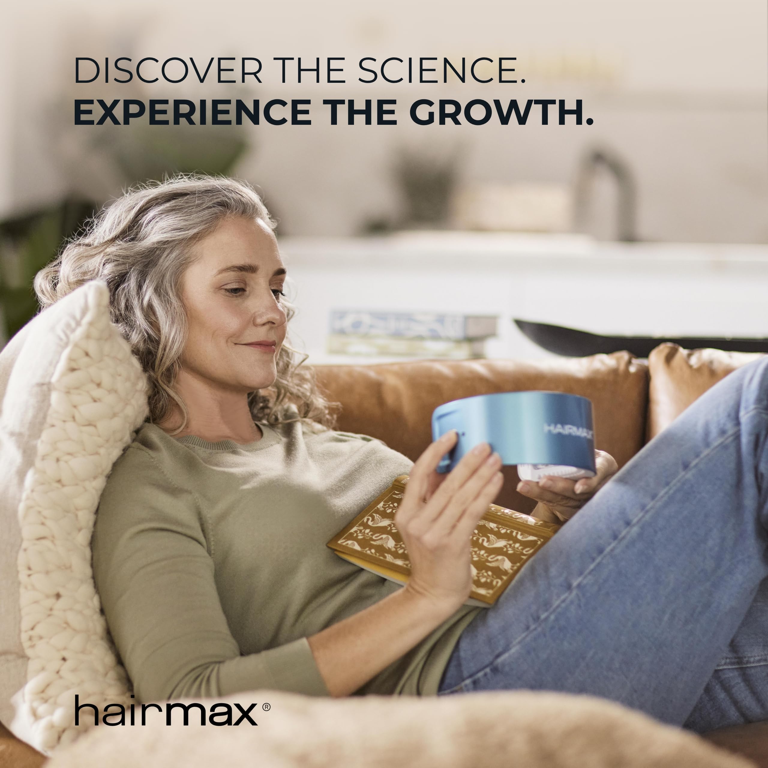 Hairmax shampooing densité, utilisation quotidienne pour démarrer la routine densité capillaire.