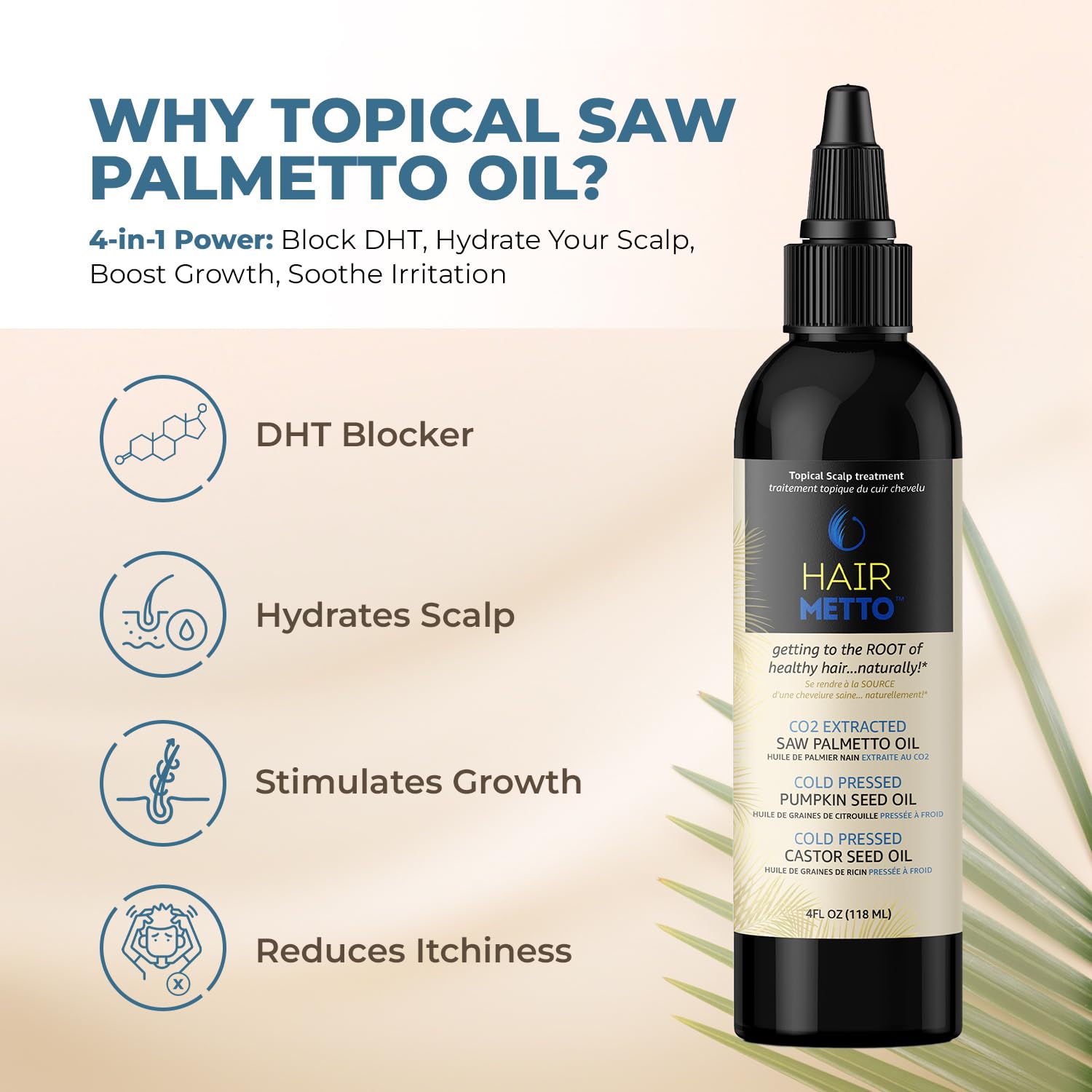 HAIRMETTO – massage-chevelu-application favorise l’absorption et une hydratation ciblée.