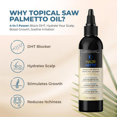 HAIRMETTO – massage-chevelu-application favorise l’absorption et une hydratation ciblée.