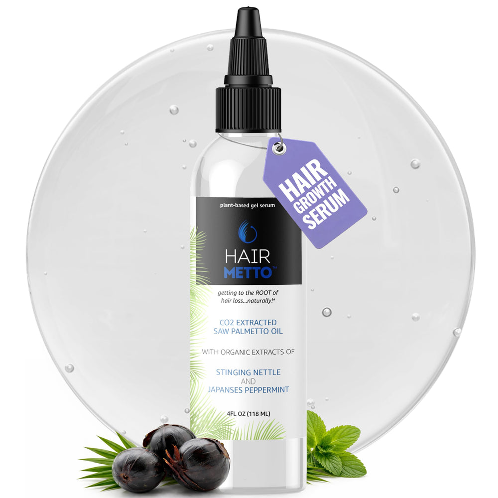 HAIRMETTO sérum cheveux flacon 118ml, nourrissant le cuir chevelu.