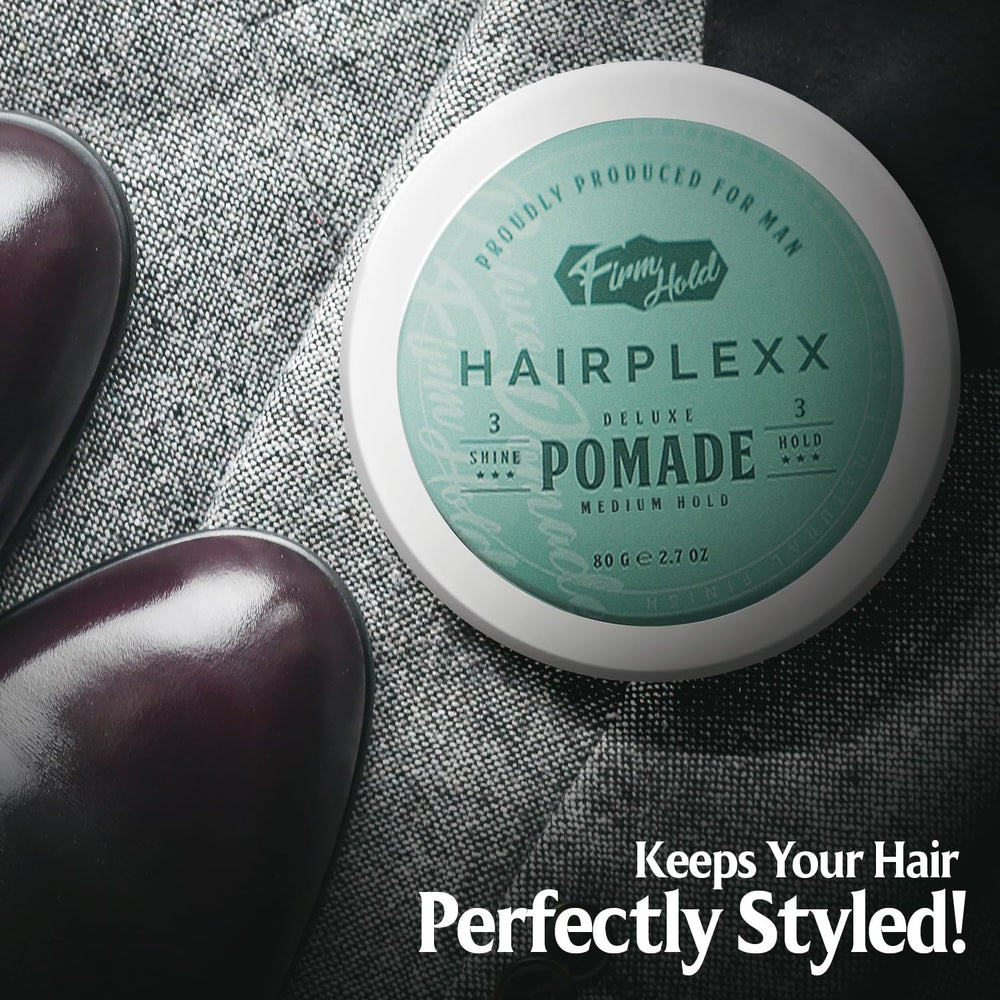 Hairplexx Pomade – sans parabènes, soin quotidien sans compromis.